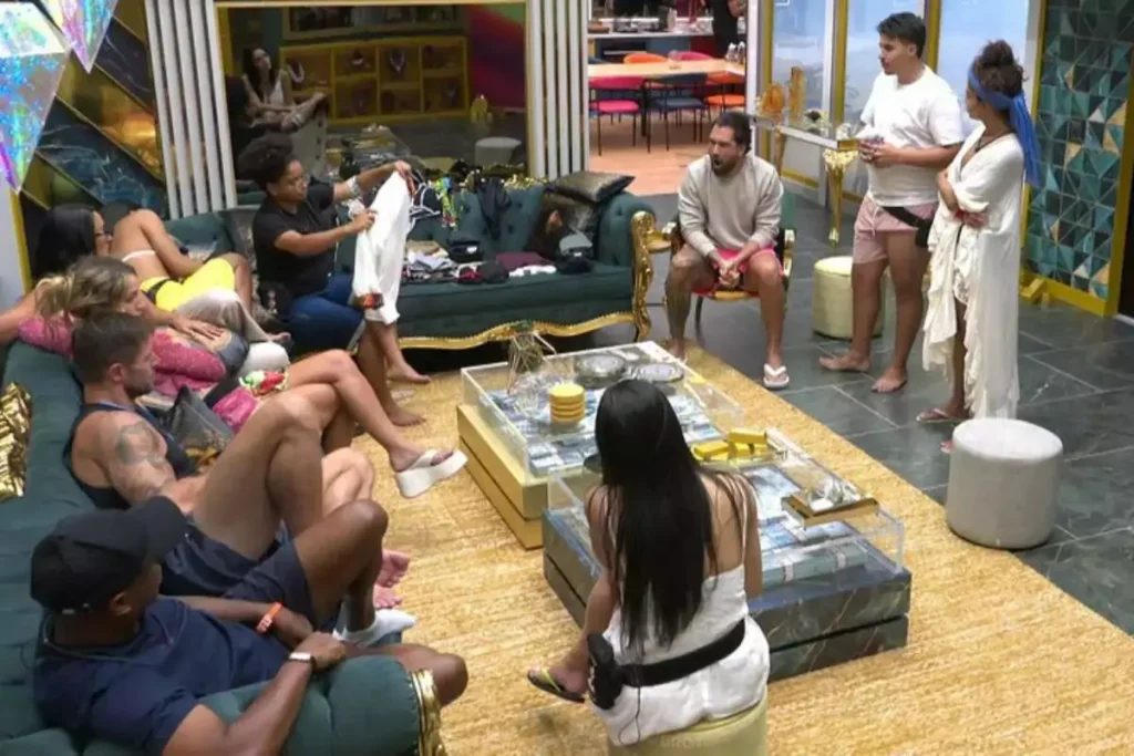 Pedro se desculpa com os brothers no Big Brother Brasil 2026