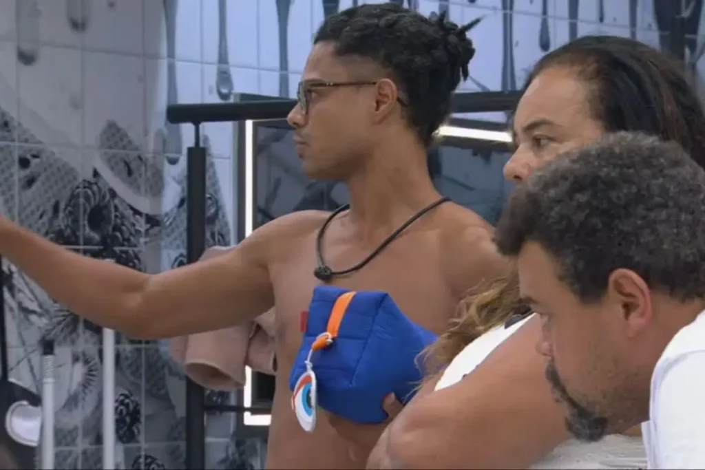 Breno provoca Ana Paula no BBB 26: ‘Só come e não paga’