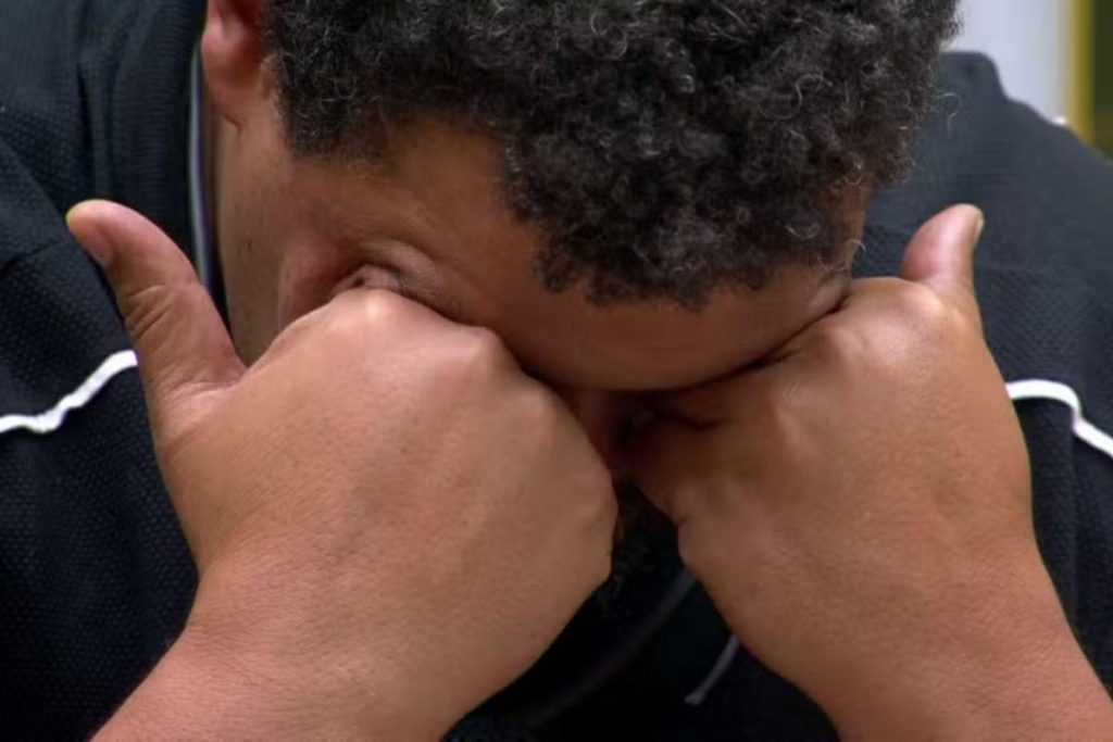 Babu Santana se emociona e chora no Paredão do BBB 26