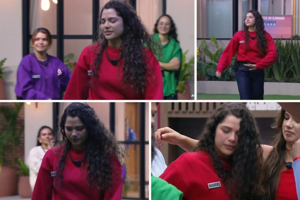 Despedida de Andressa da Casa do Patrão: a sétima eliminada da temporada
