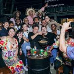 Elenco de A Nobreza do Amor anima festa junina e comemora sucesso