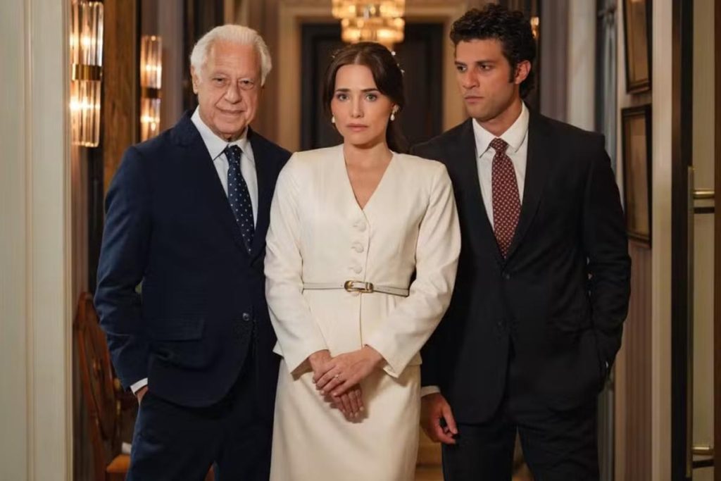 Eita! Pedro é pego de surpresa ao saber que Adriana é noiva de Arthur!