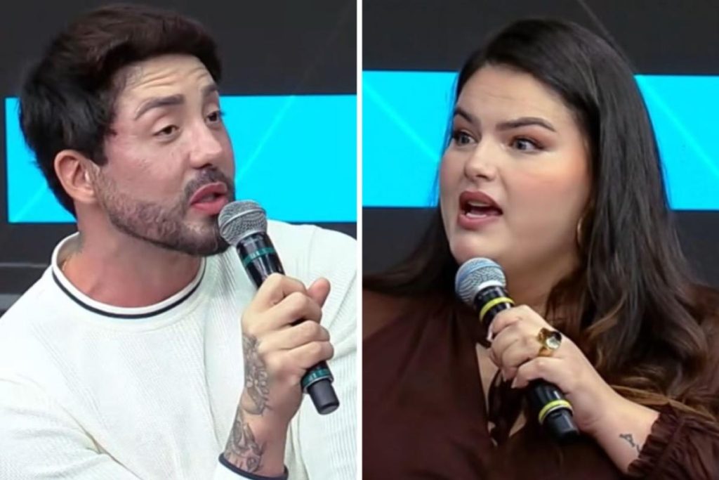 Bate-boca quente entre Rico Melquiades e Mayara Russi no SuperPop!