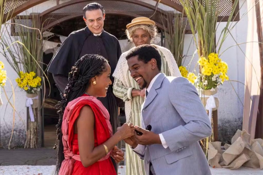 Alika e Tonho celebram um noivado emocionante em A Nobreza do Amor