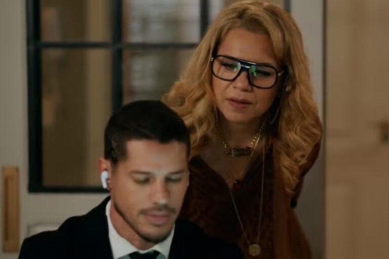 Momento tenso em ‘Quem Ama Cuida’: Pilar flagra mensagens de Iuri!
