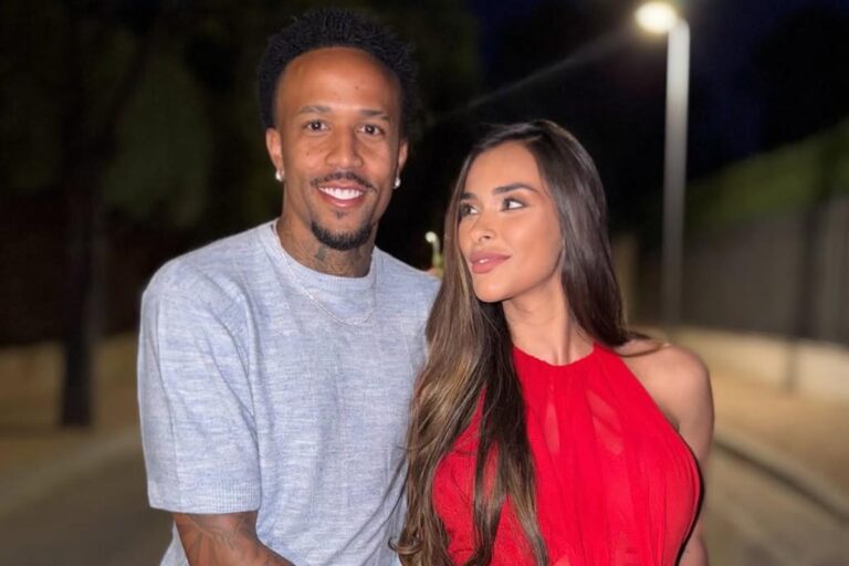 O susto de Eder Militão com a pegadinha de Tainá sobre o bebê