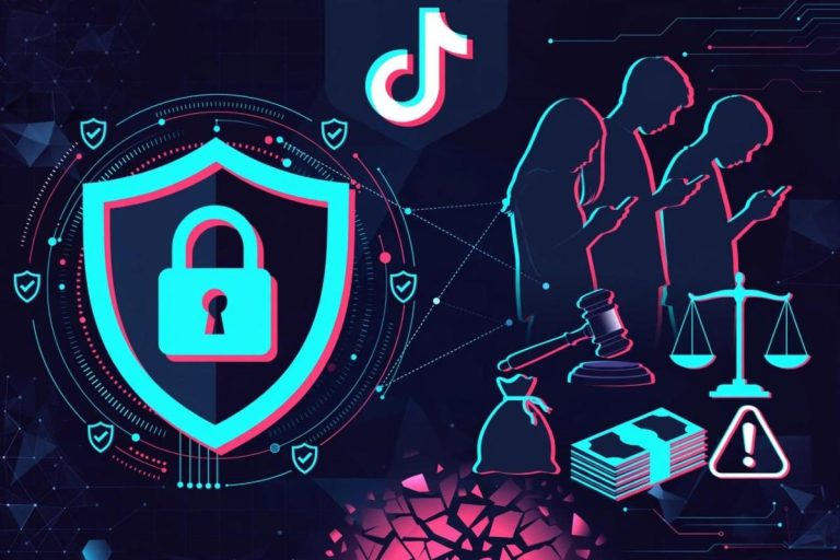 TikTok enfrenta multa milionária por uso inadequado de dados de adolescentes