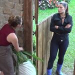 Discussão acalorada entre Fran e Mônica em A Fazenda 18