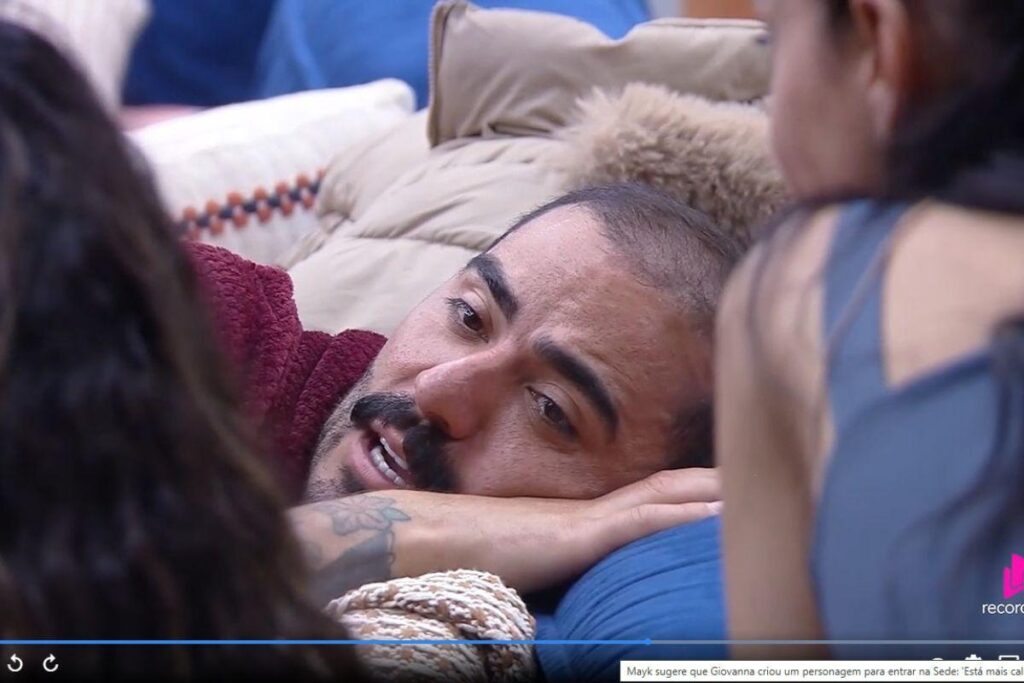 Mayk levanta suspeitas sobre Giovanna em A Fazenda 18: criadora de personagem?
