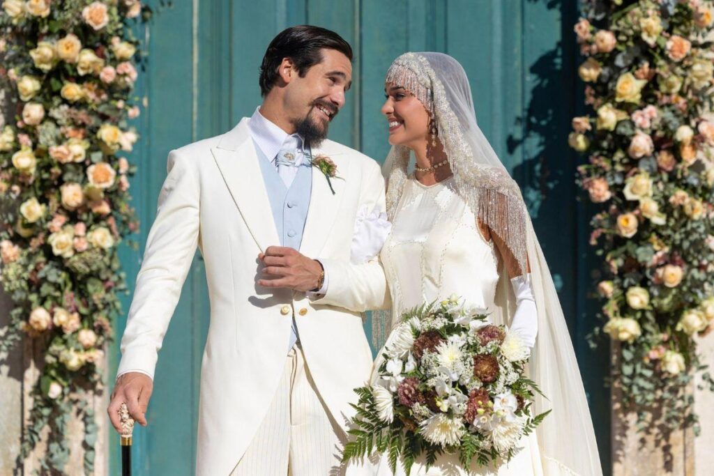 O casamento de Virgínia e Mirinho em A Nobreza do Amor!