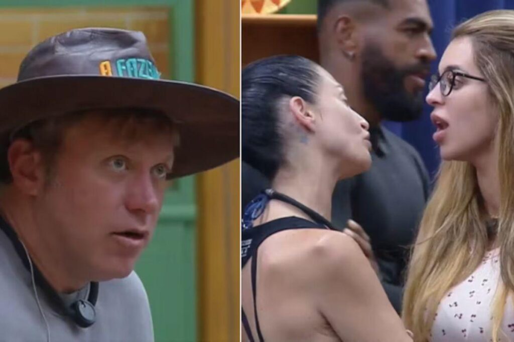 Confusão em A Fazenda 18: Ariela, Mônica e Maíra se enfrentam