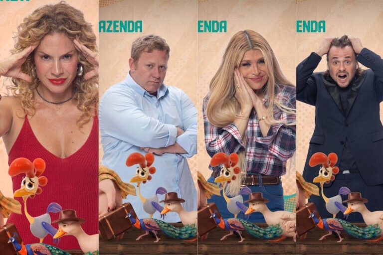 A roça está formada: Maíra, Serginho, Adryana e Daniel na disputa!