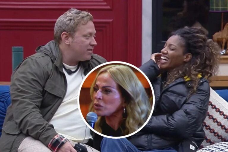 Tem clima de romance entre Tina e Serginho em A Fazenda 18?